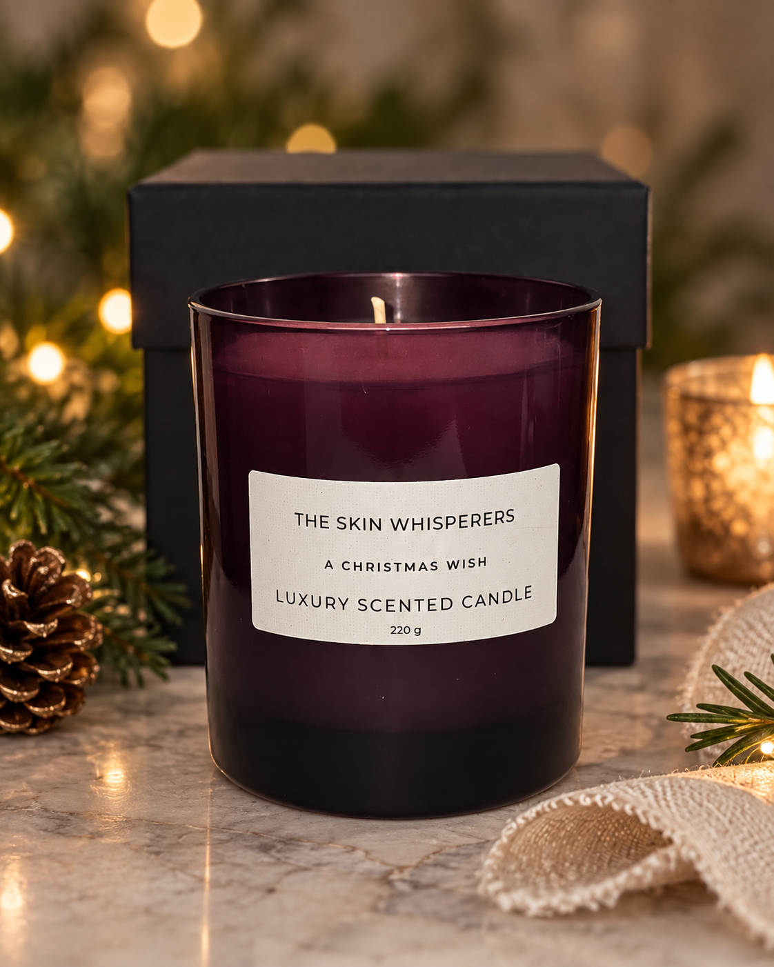 A Christmas Wish Candle