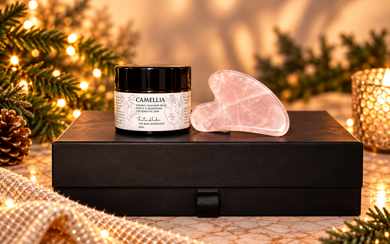 Camellia balm and Rose Quartz Skincare Gift Set.png