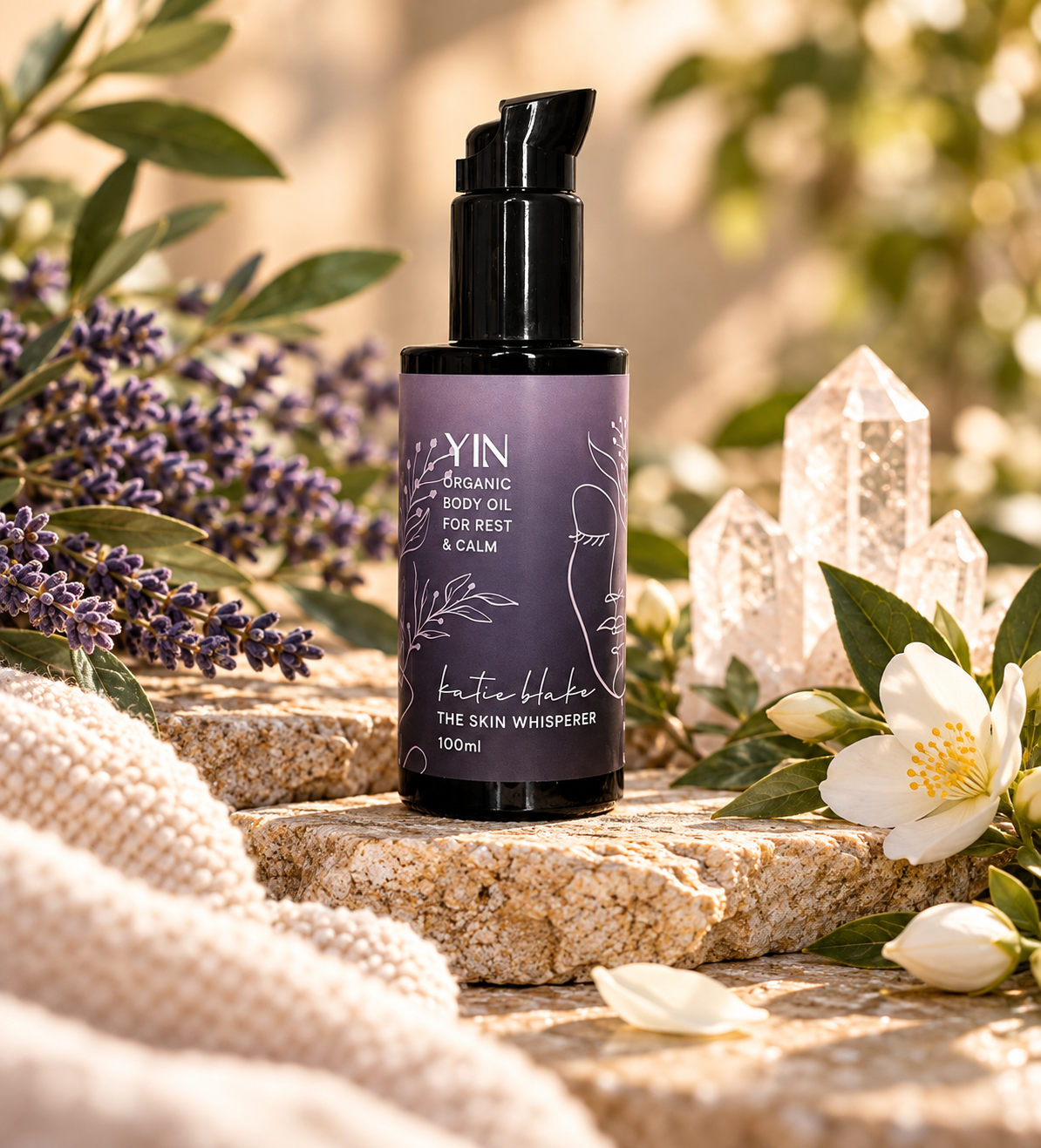 Yin Organic Body Gua Sha Oil - 30ml & 100ml