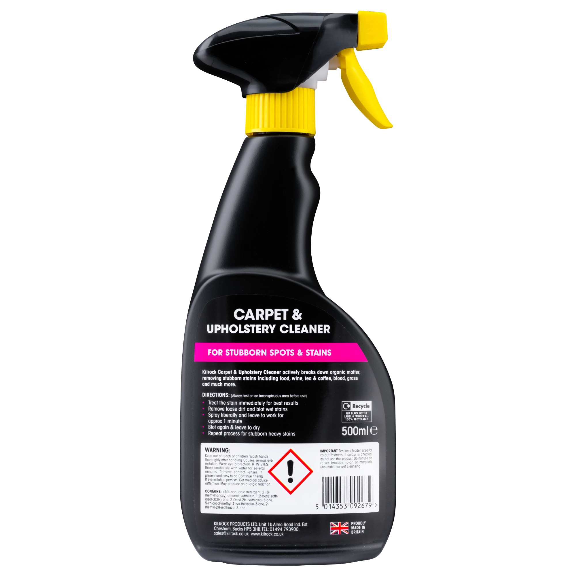 Kilrock Carpet Upholstery Stain Remover 500ml-2.png