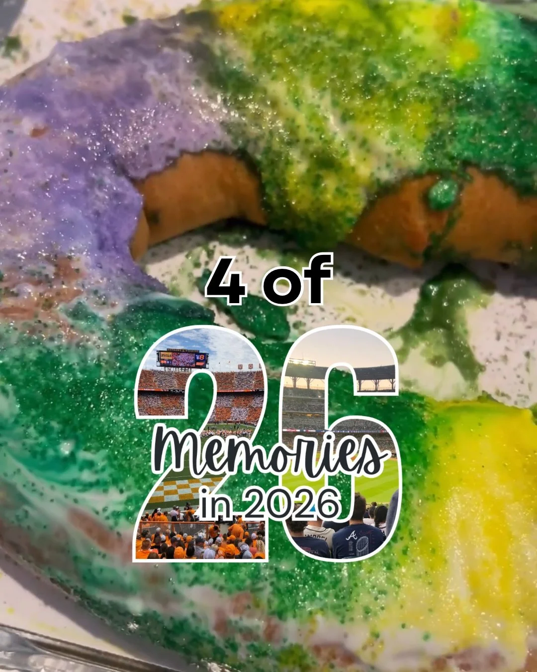 🎭 We celebrated our first Mardi Gras right here in Tennessee with a king cake shipped overnight from @rousesmarkets.

We learned:
📚history of Mardi Gras (thanks for including @rousesmarkets)
👶about the tiny plastic baby (how did I not know about t