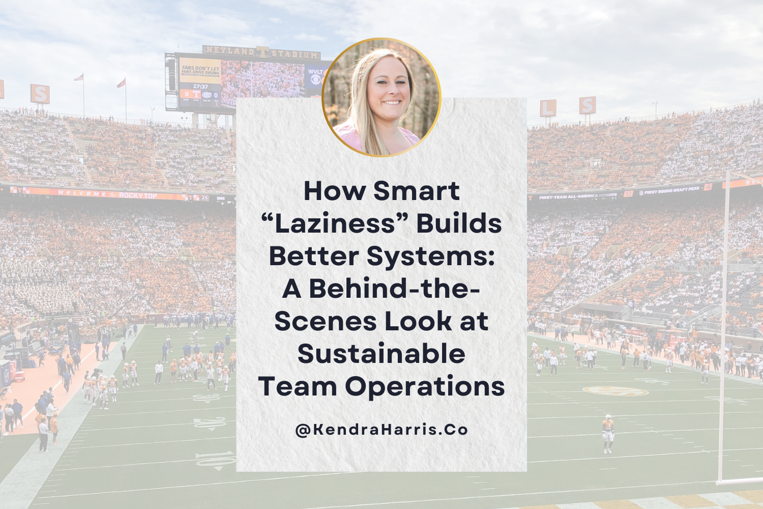 How Smart “Laziness” Builds Better Systems: A Behind-the-Scenes Look at Sustainable Team Operations
