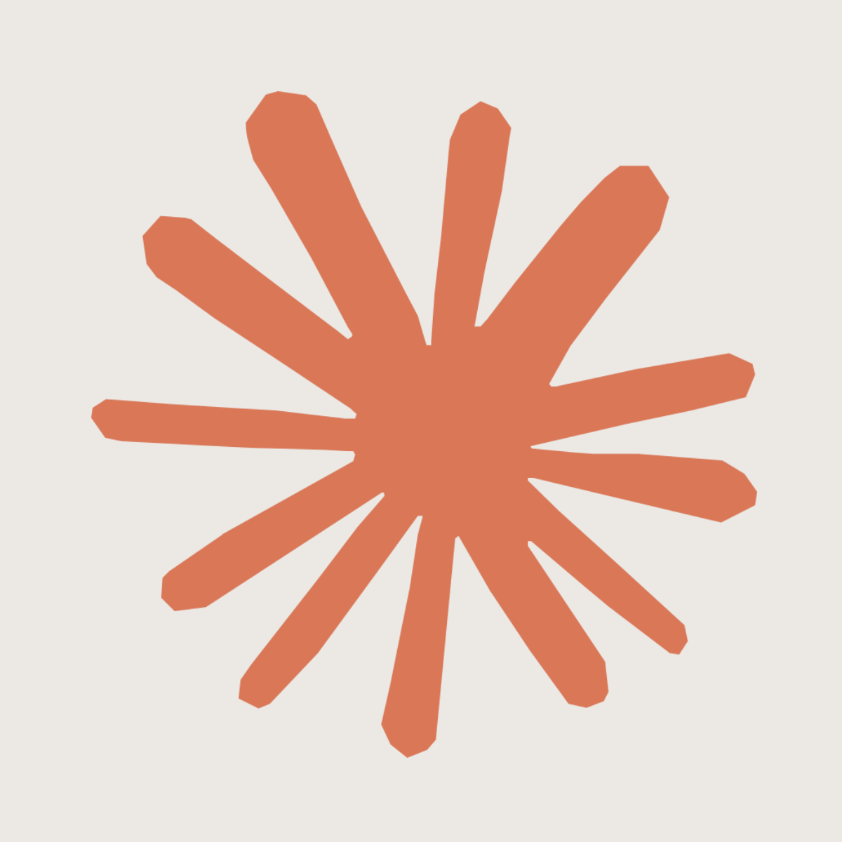 Claude logo representing Anthropic's AI assistant recommended by Kendra Harris for thoughtful writing, editing, research, and business planning.