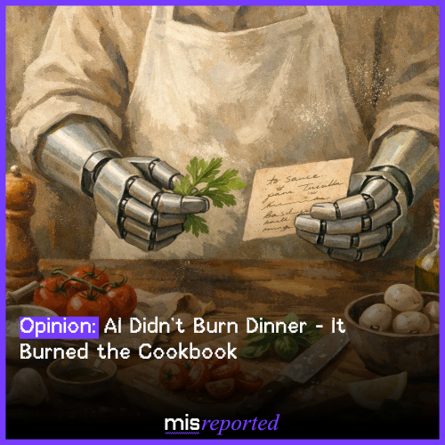 AI Didn’t Burn Dinner - It Burned the Cookbook