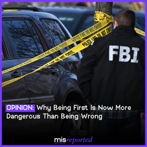 Opinion: Why Being First Is Now More Dangerous Than Being Wrong