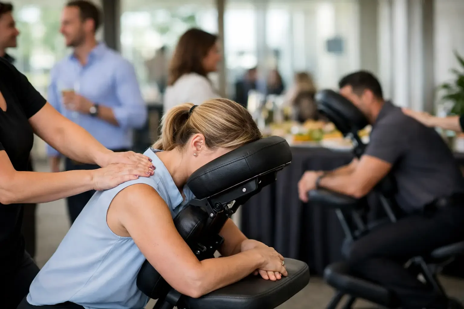 Chair Massage for Events That People Want