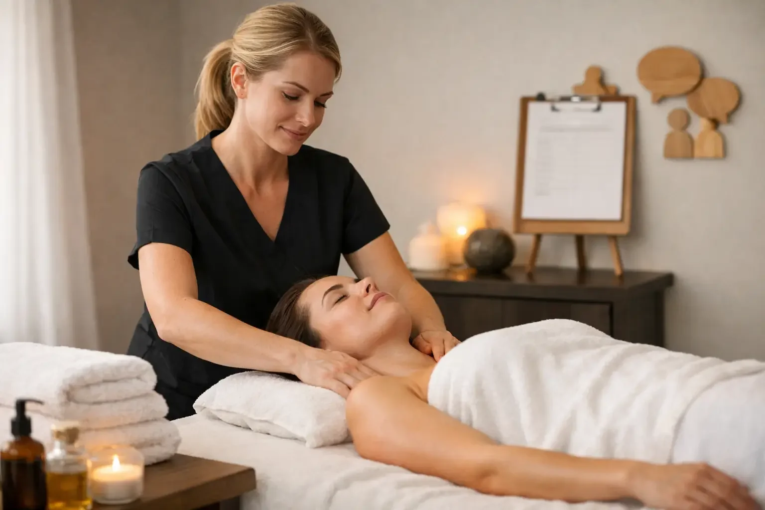 Should You Talk During Massage? A Better Rule