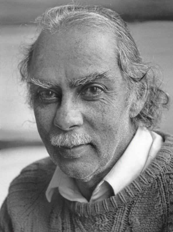 American artist Ed Clark, New York, 1985. Photo by Chris Felver/ Getty Images.