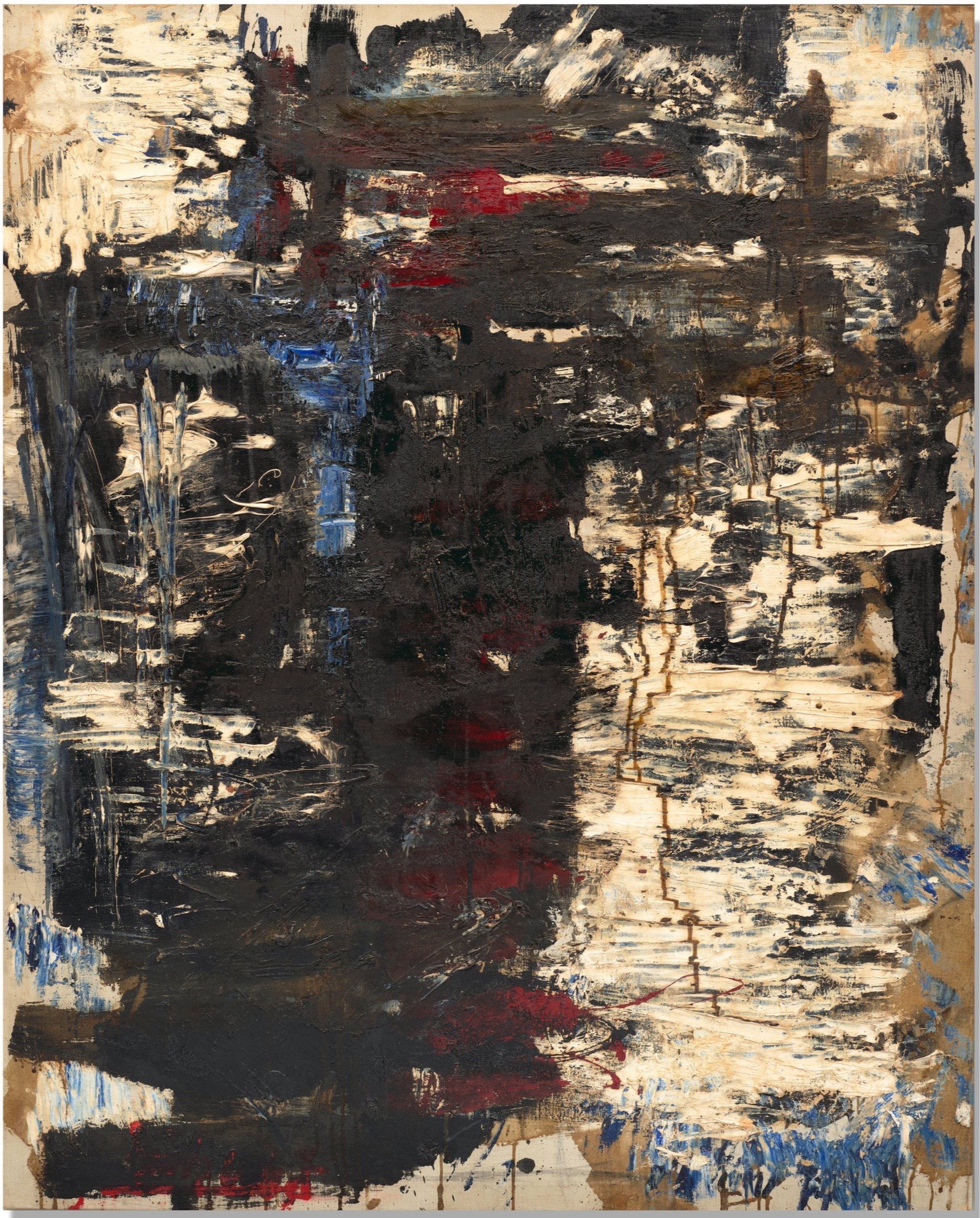 Michael (Corinne) West Shadows of Forgotten Ancestors , 1967 Oil on canvas 151.8 x 122.2 cm 59.8 x 48.1 in © Michael (Corinne) West Estate. Courtesy of the artist and Hollis Taggart Gallery. Included in Arte Collectum I.