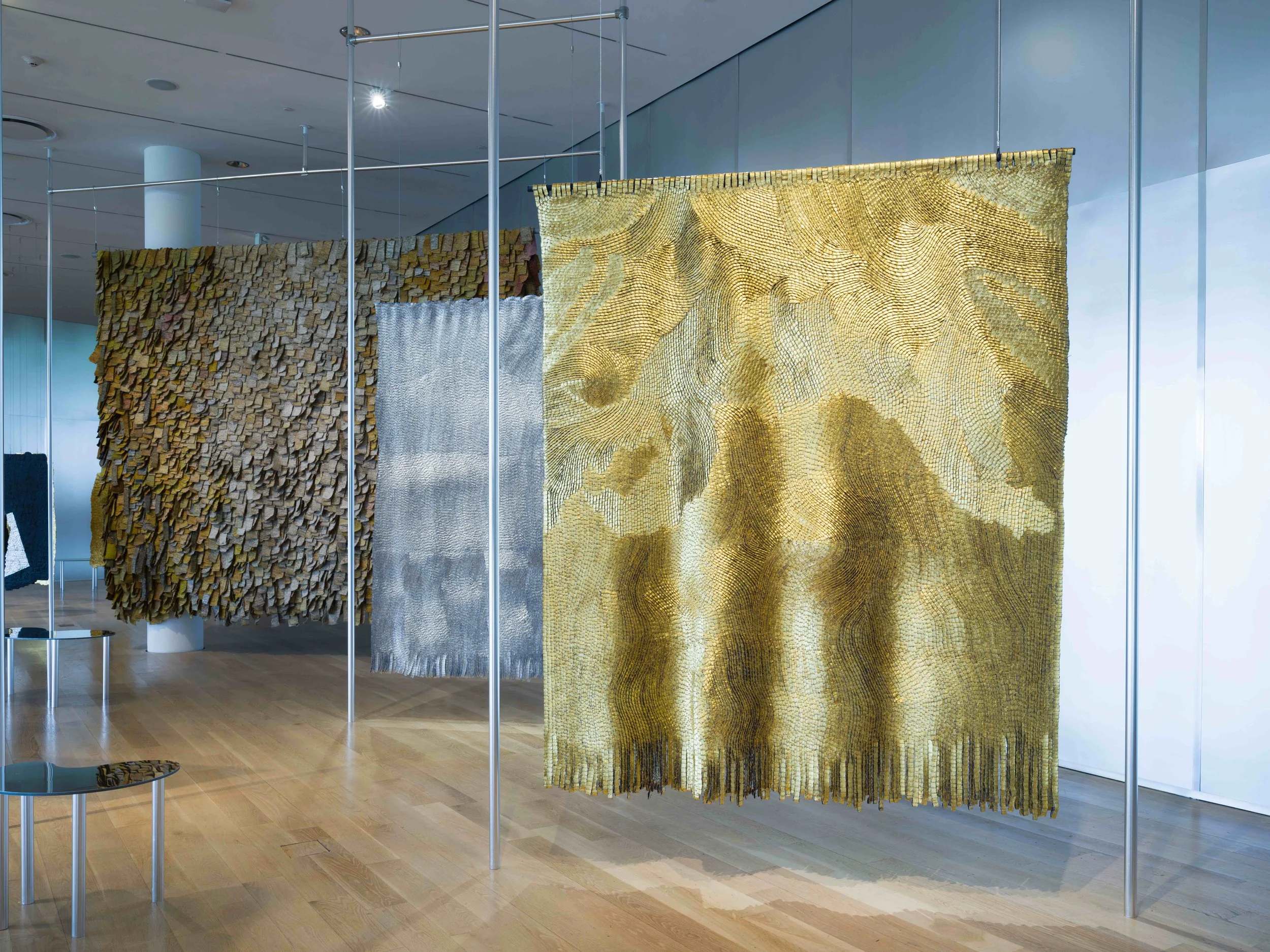 Olga de Amaral at the Institute of Contemporary Art, Miami