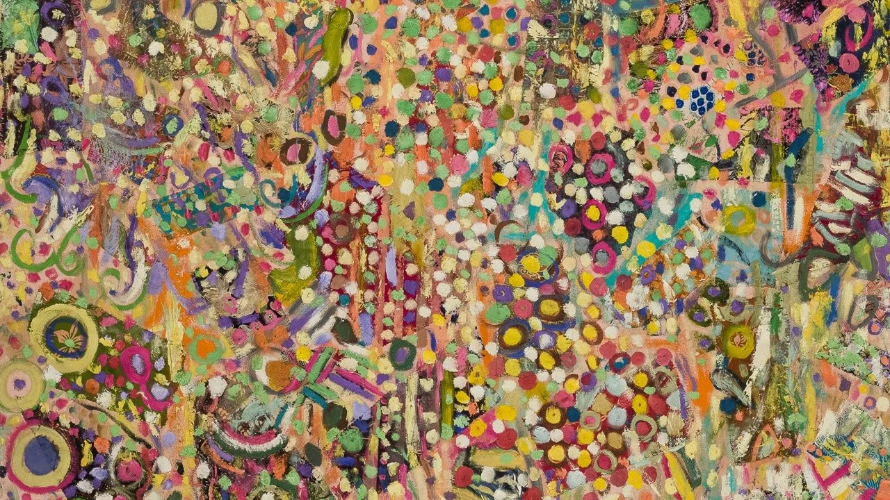 Pacita Abad, I Feel for You Too , 2003 (Detail). © Pacita Abad Art Estate. Courtesy of Tina Kim Gallery. Included in Arte Collectum I.