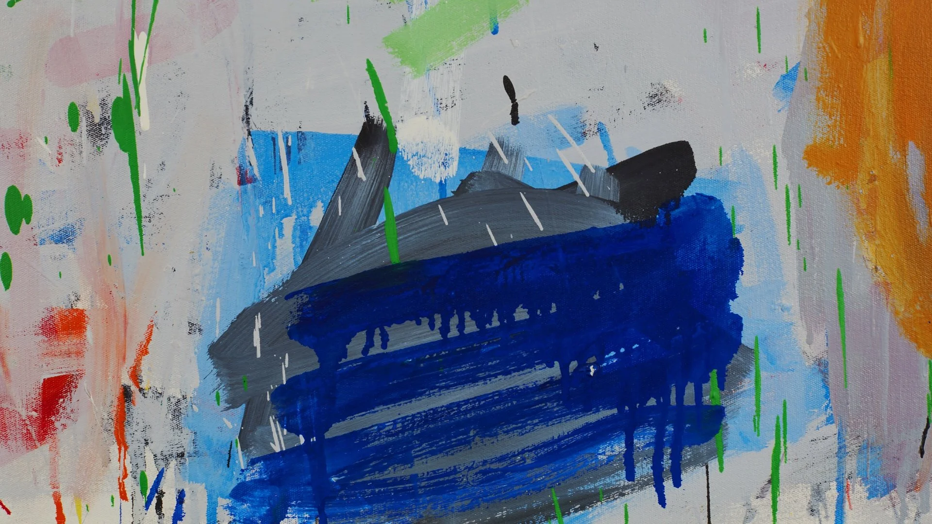 Stanley Whitney, Untitled , 1987 (Detail). © Stanley Whitney. Courtesy of the artist and Mnuchin Gallery. Included in Arte Collectum I.