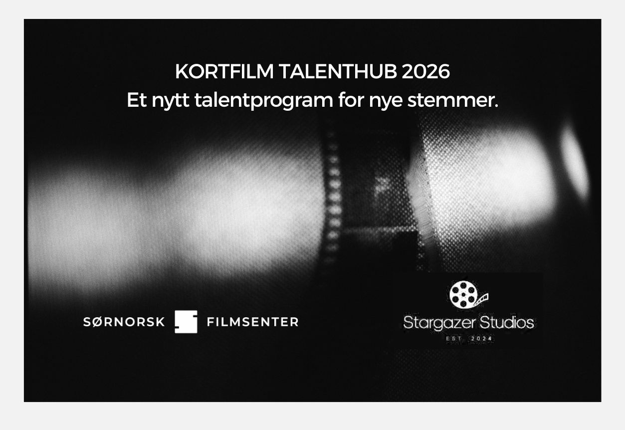NYTT TALENTPROGRAM: KORTFILM TALENTHUB 2026