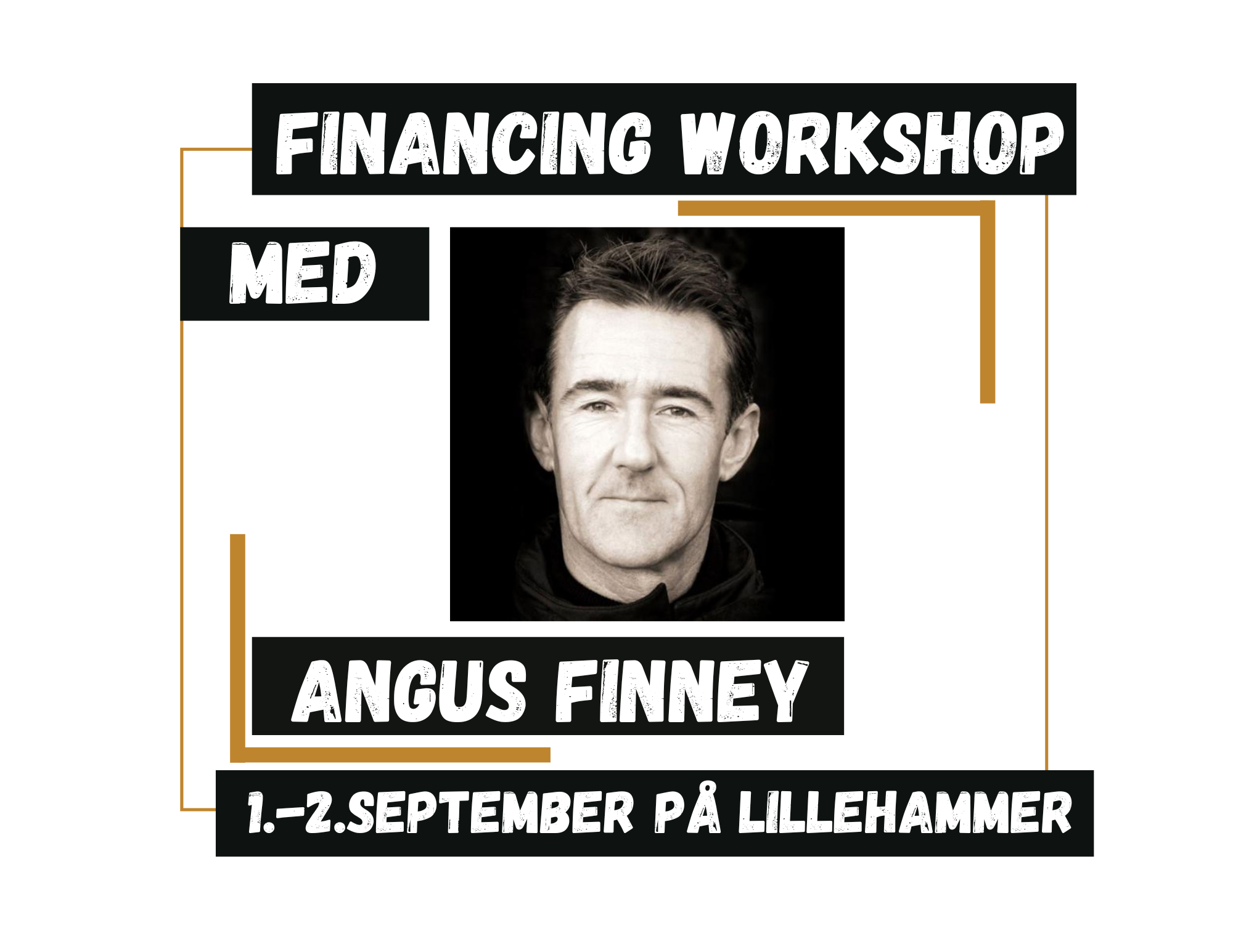 Delta på internasjonal finansiering workshop med Angus Finney