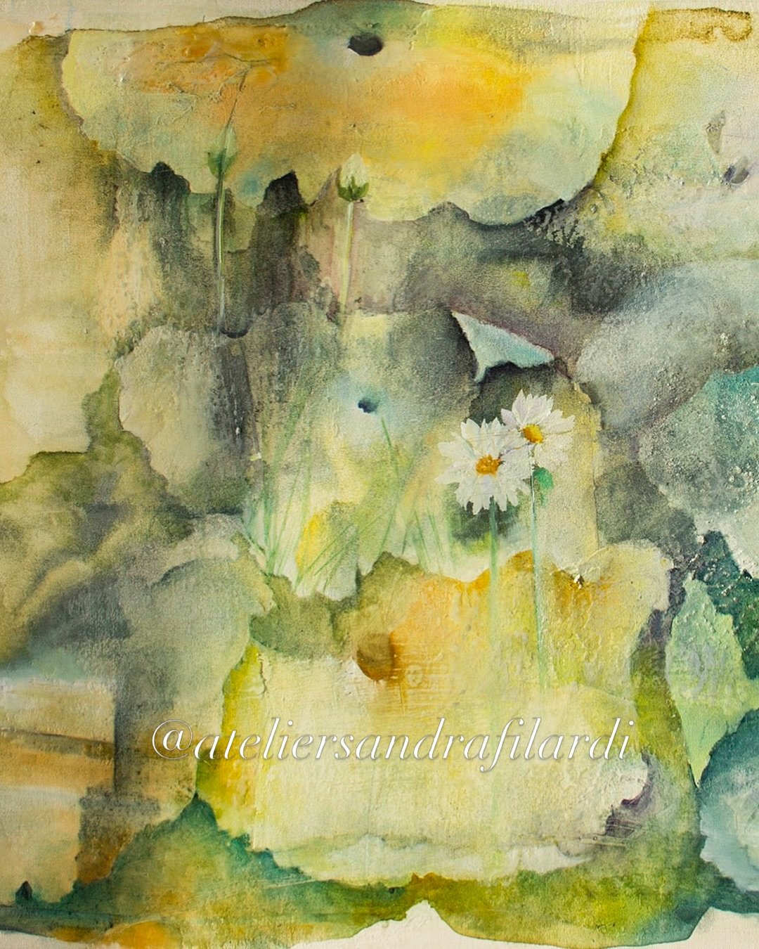 Chinese Lotus 
60x80cm
T&eacute;cnica Mista 
Original a venda - contato direto artista Bio