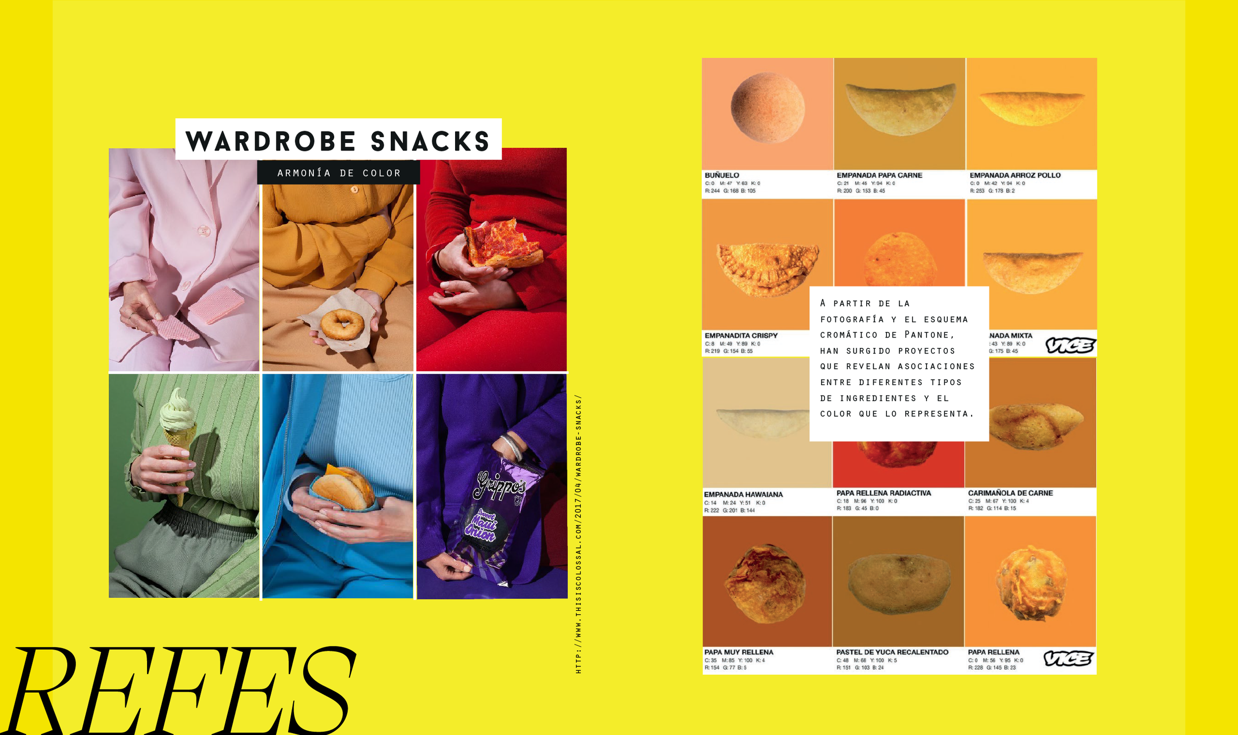 Food Porn | A project by JC, designer at Chelsea Blake Studio