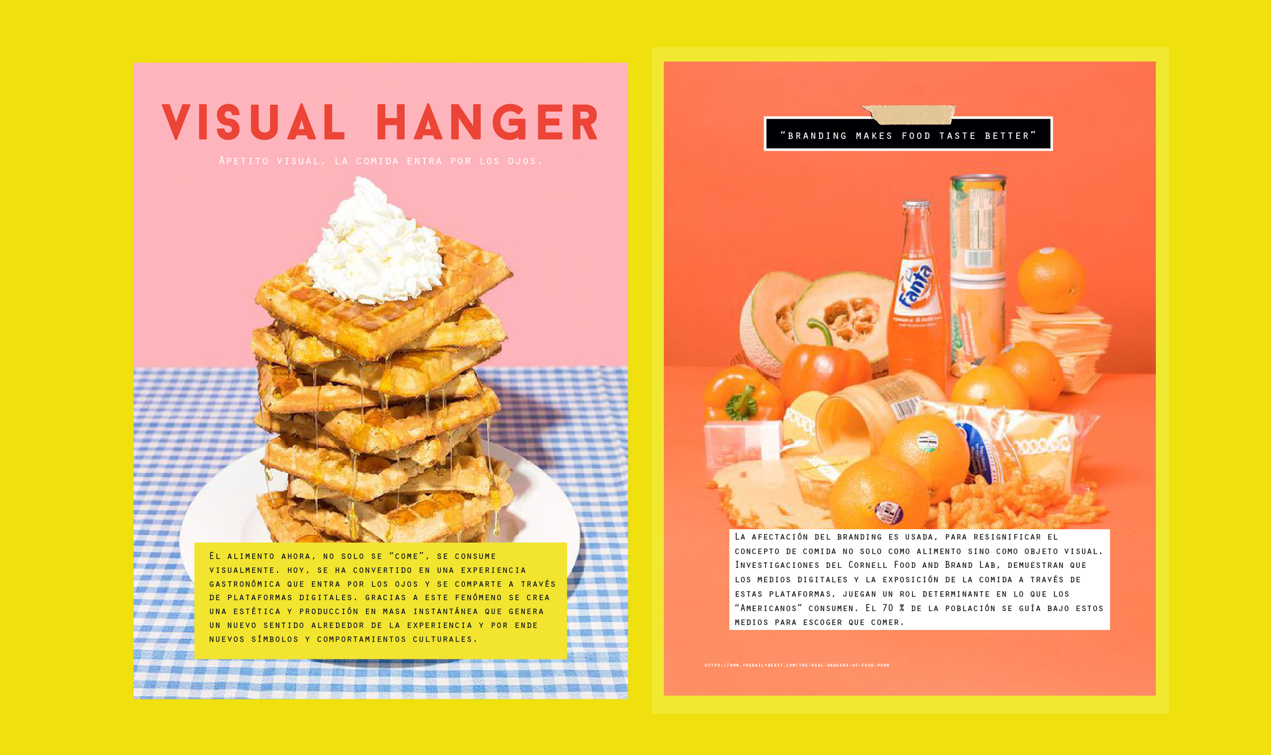 Food Porn | A project by JC, designer at Chelsea Blake Studio