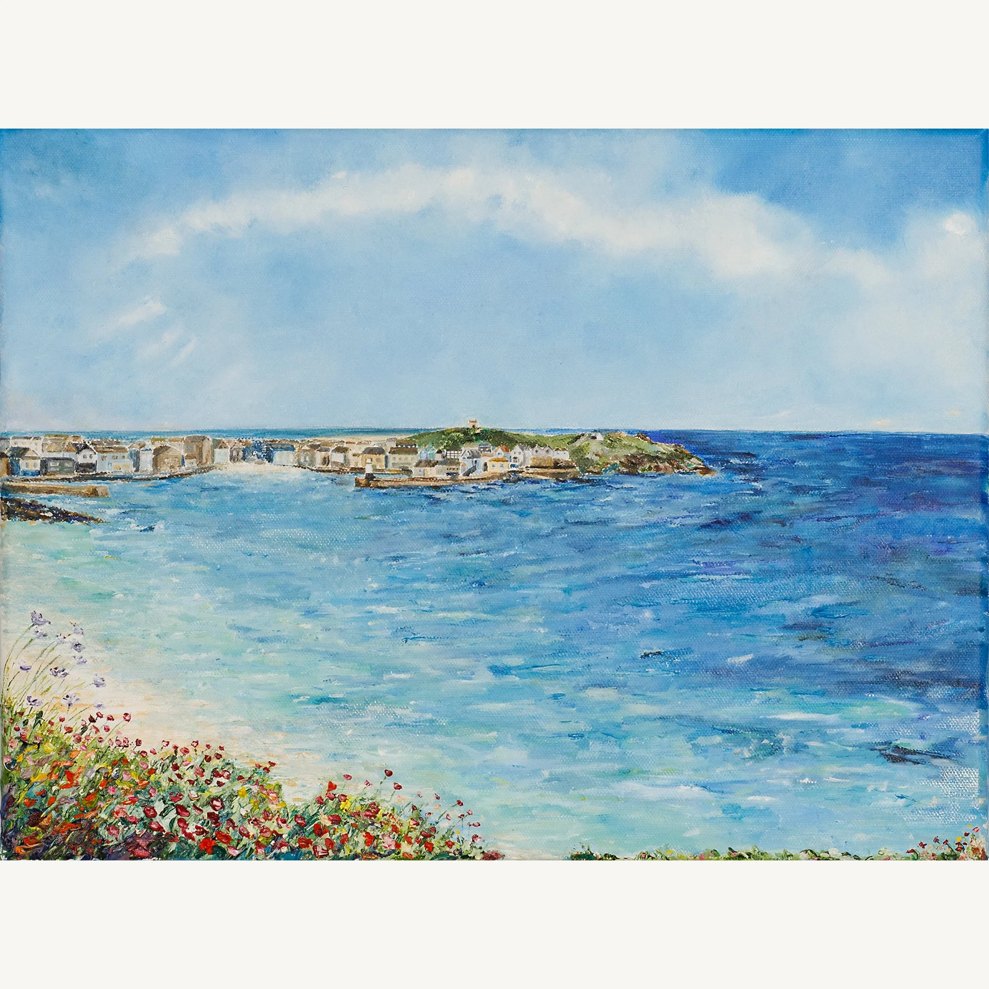 St Ives Spirit I - Small Original Oil Painting