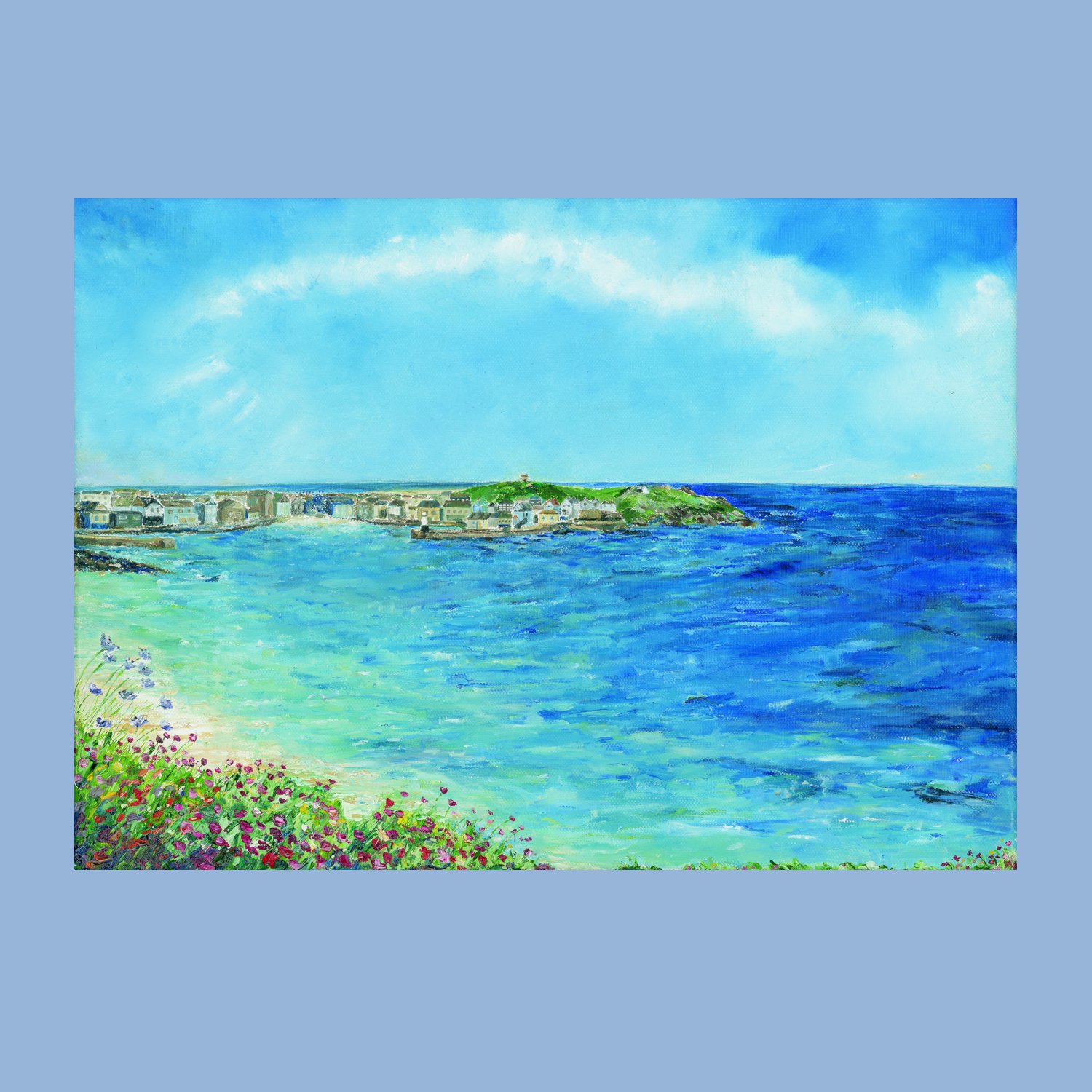 St Ives Spirit I - Small Original Oil Painting