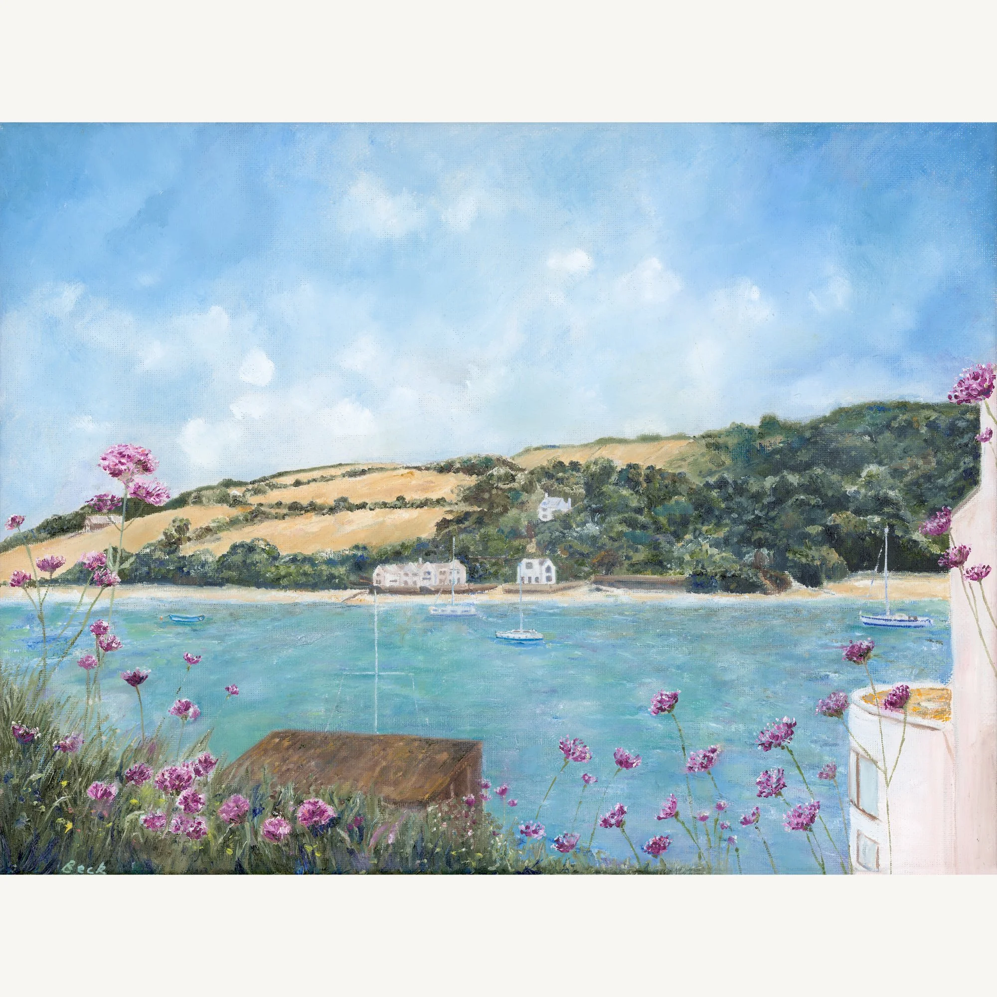 South Sands Salcombe - Giclée Print