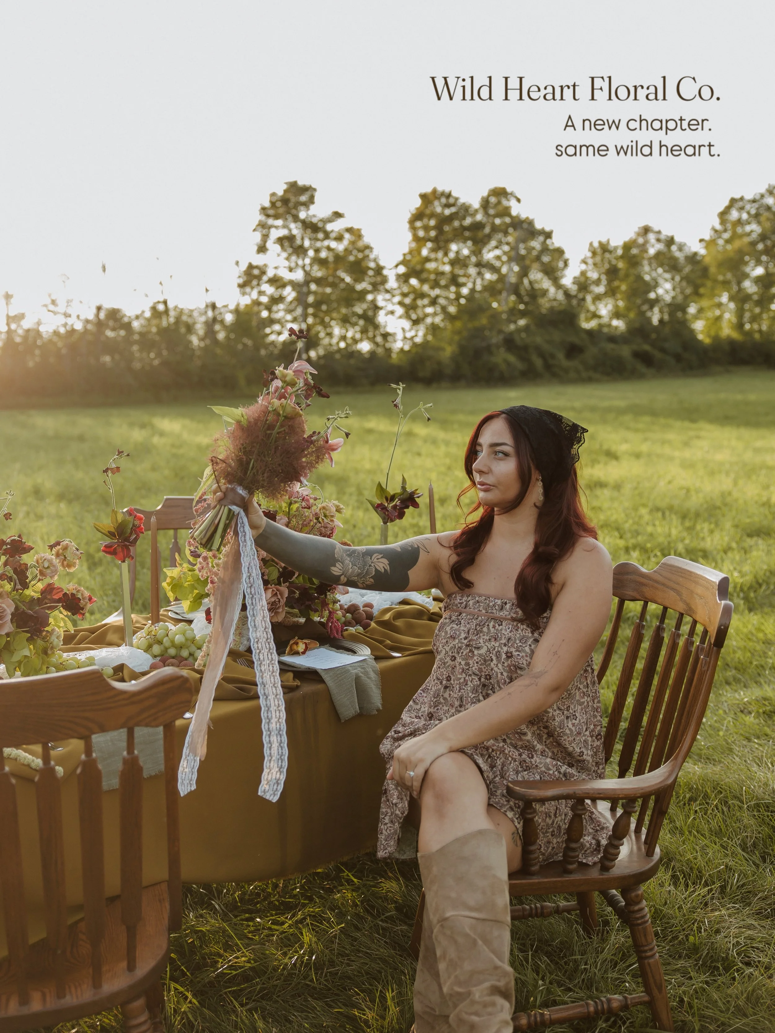 Welcome to Wild Heart Floral Co. 🤎

A new name for a business that has grown, stretched, and found its way into something that feels a whole lot more like us.

Wild Hearts in Bloom will always hold a special place in my heart. It&rsquo;s where this 