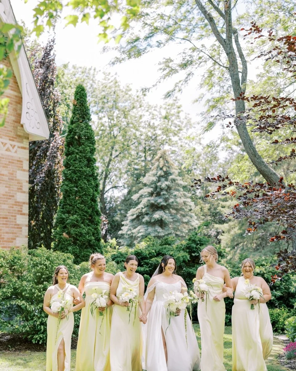 Kait &amp; her girls 💛
Reminiscing on this hot early summer day @belcroft.estate and this absolutely perfect crew.

Still completely obsessed with the white + butter yellow palette soft, sunny, and just the right amount of playfulness

Such a beauti