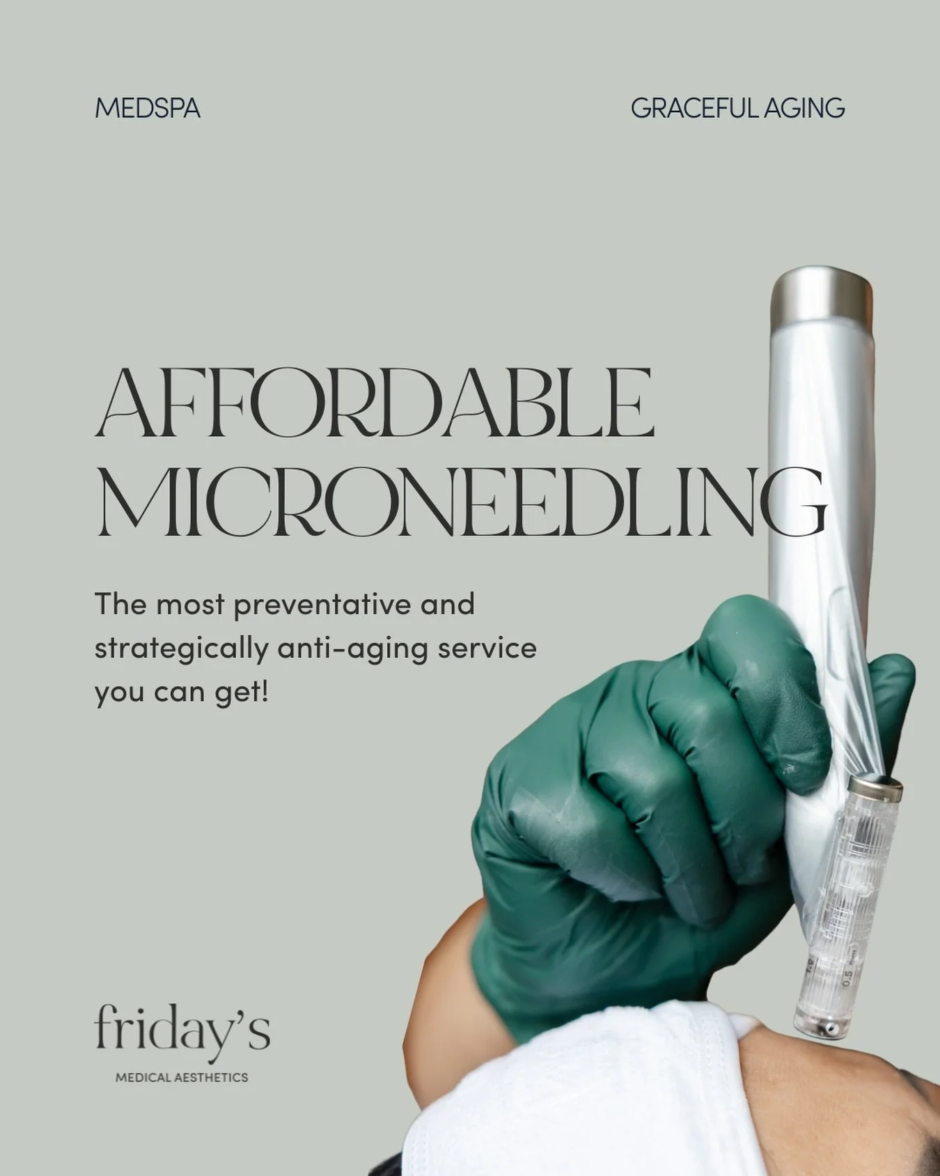 Everyone raves about Botox and filler, but microneedling is the real &ldquo;future-proofing&rdquo; treatment!

Here&rsquo;s what you need to know about microneedling:
&rarr; It boosts collagen before you feel like you need it
&rarr; It softens fine l