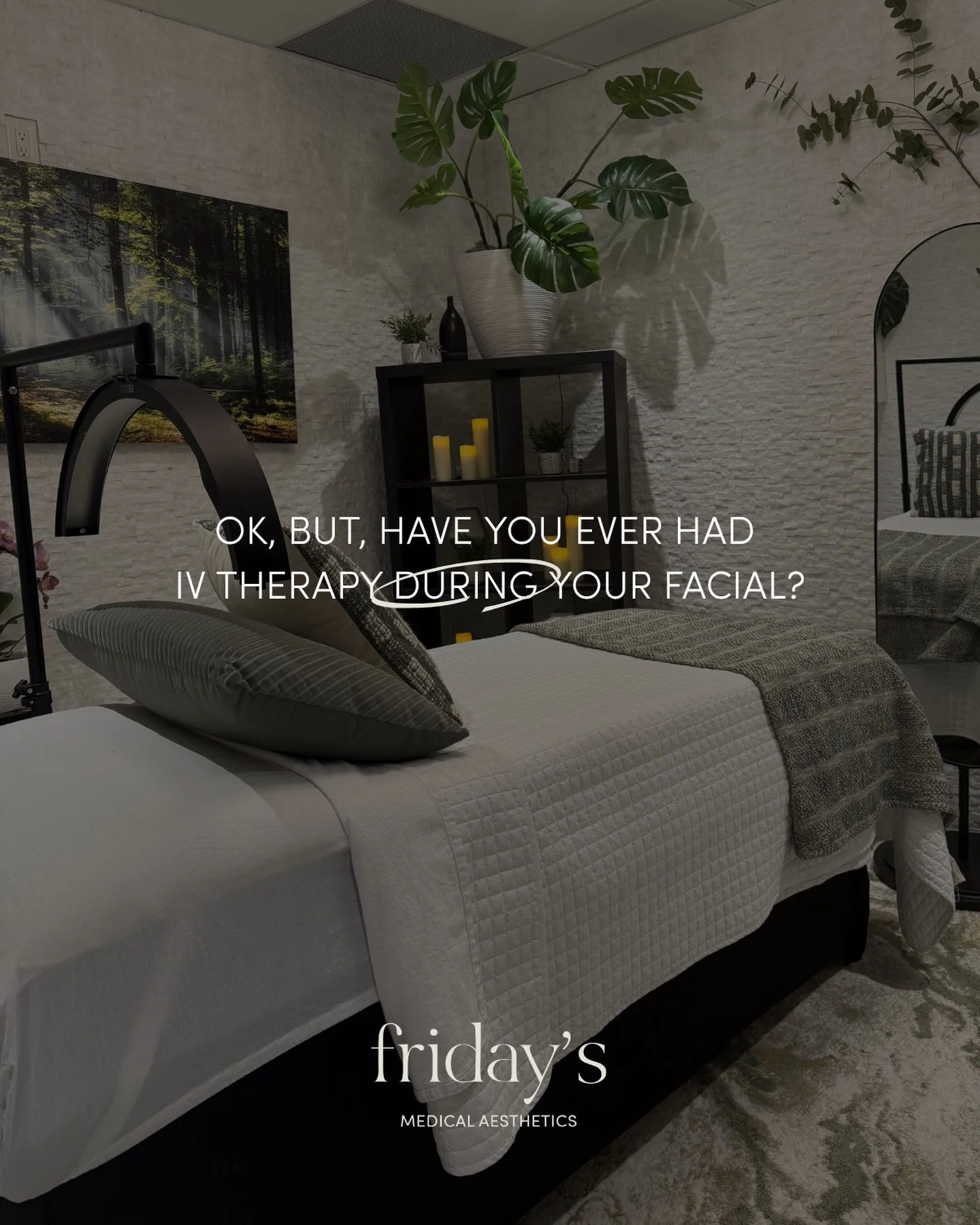 We&rsquo;re all about multi-tasking around here!

You get it - your daily life is a juggle of kids, activities, housekeeping, cooking, working, the mental load, the list goes on.

The &ldquo;Just About You&rdquo; Facial + IV Therapy was made for the 