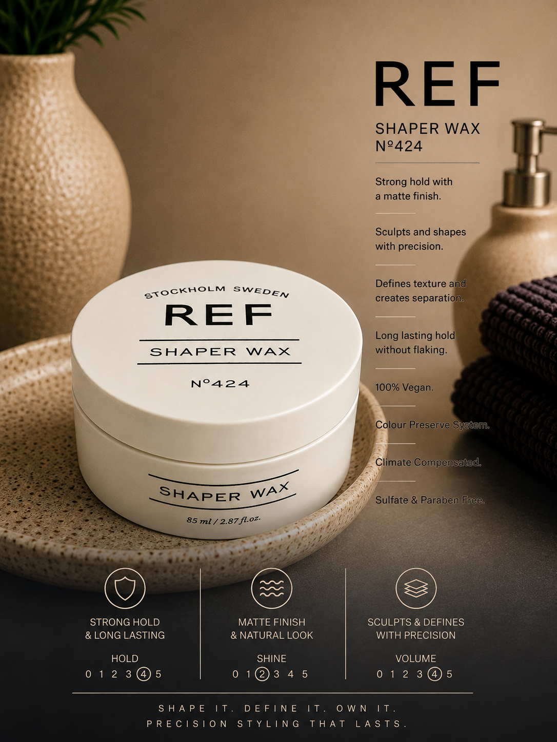 REF Shaper Wax N°424