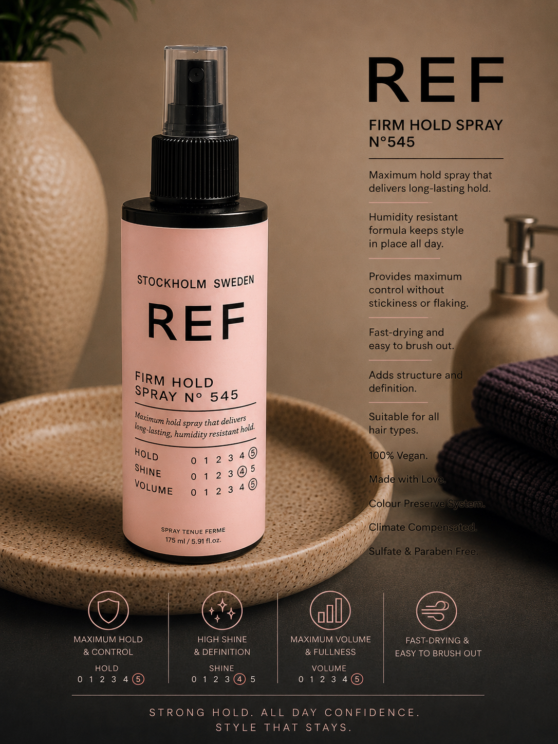 REF Firm Hold Spray N°545