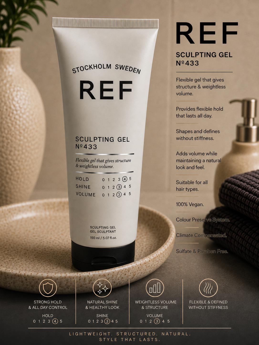 REF Sculpting Gel N°433
