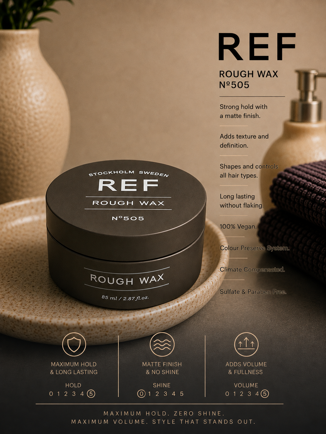 REF Rough Wax N°505