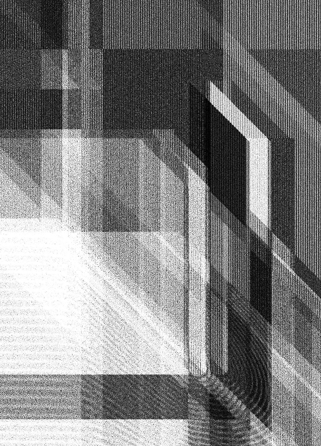 Digital Art - Building Balcony - Print on paper - by Paul Selalmas