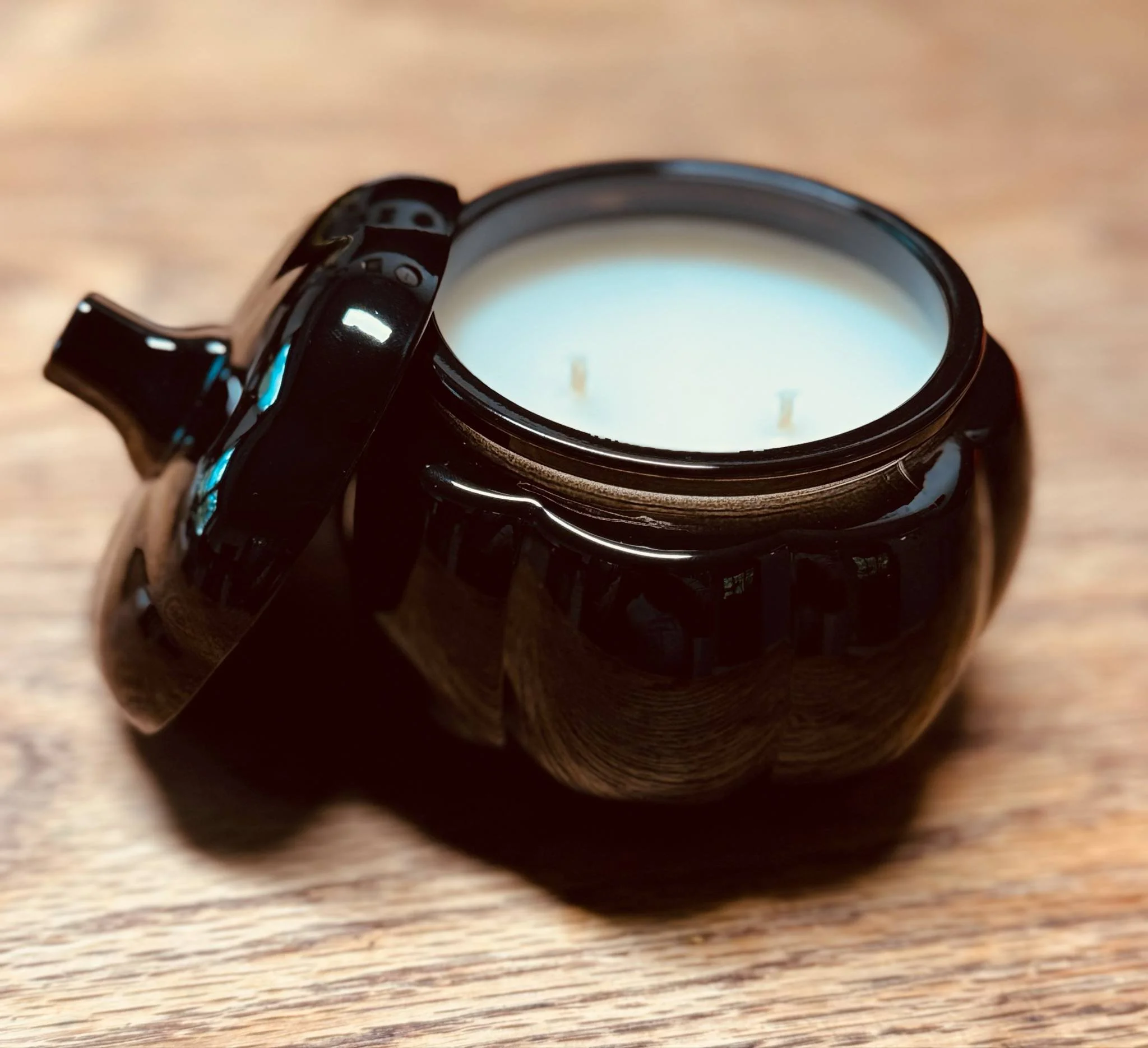 Black Pumpkin Candle
