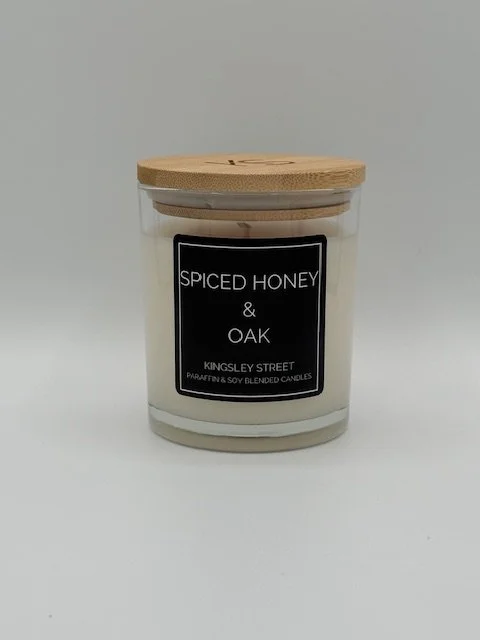 Spiced Honey & Oak Candle