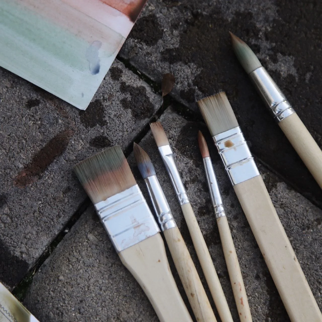 The go-to paint brush set for all your aspiring little artists! Easy to grip, easy to hold, easy to clean. Always ready for their next big project! 🎨