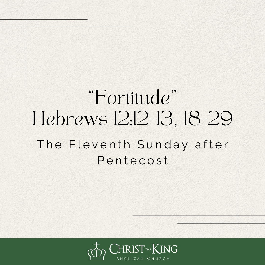 The Eleventh Sunday After Pentecost
