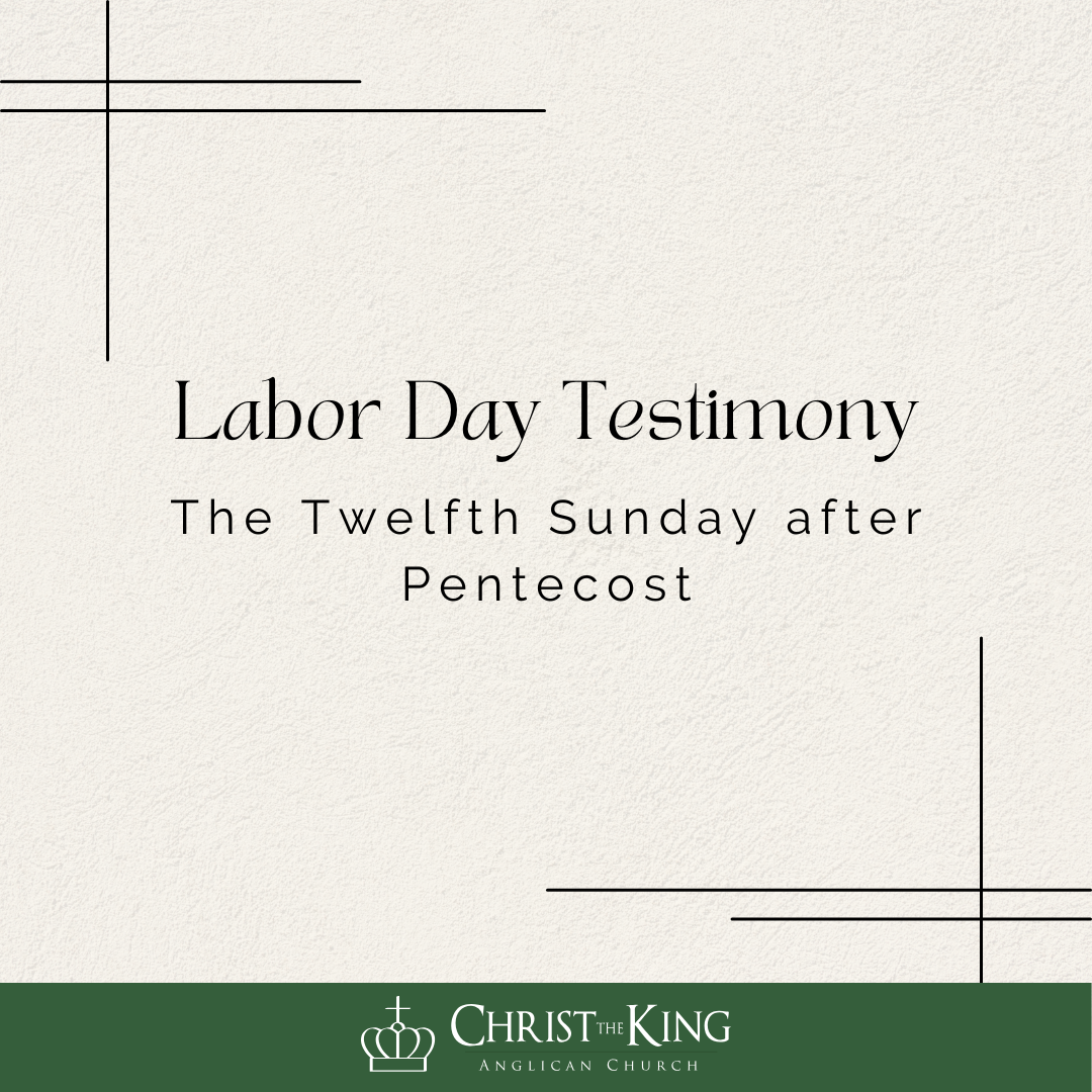 The Twelfth Sunday After Pentecost