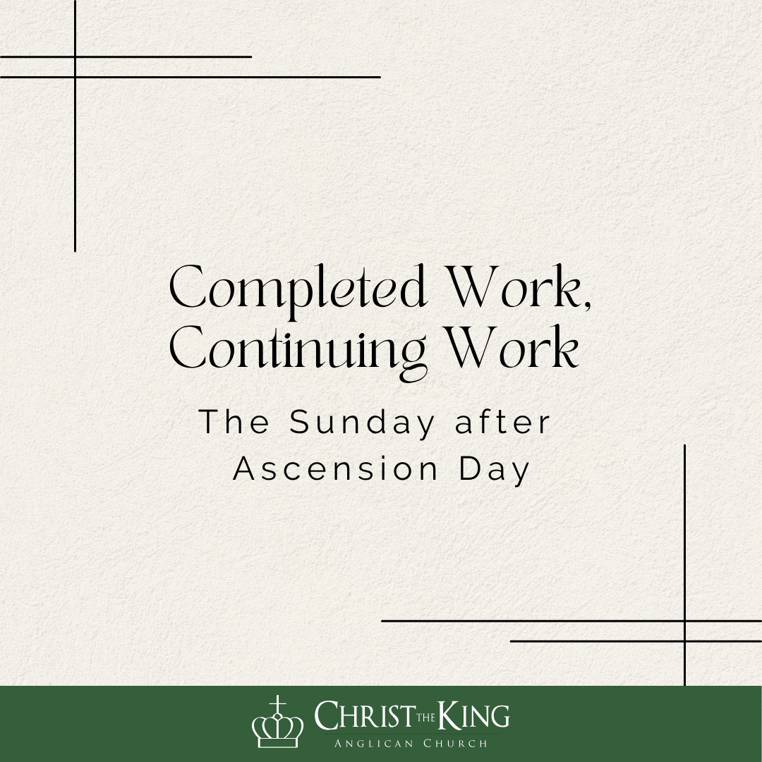 The Sunday After Ascension Day