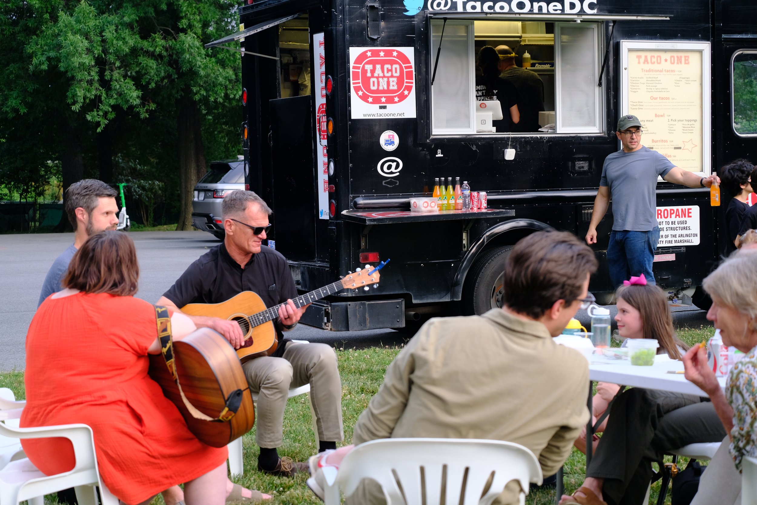 Jamming at Food Truck Tuesday