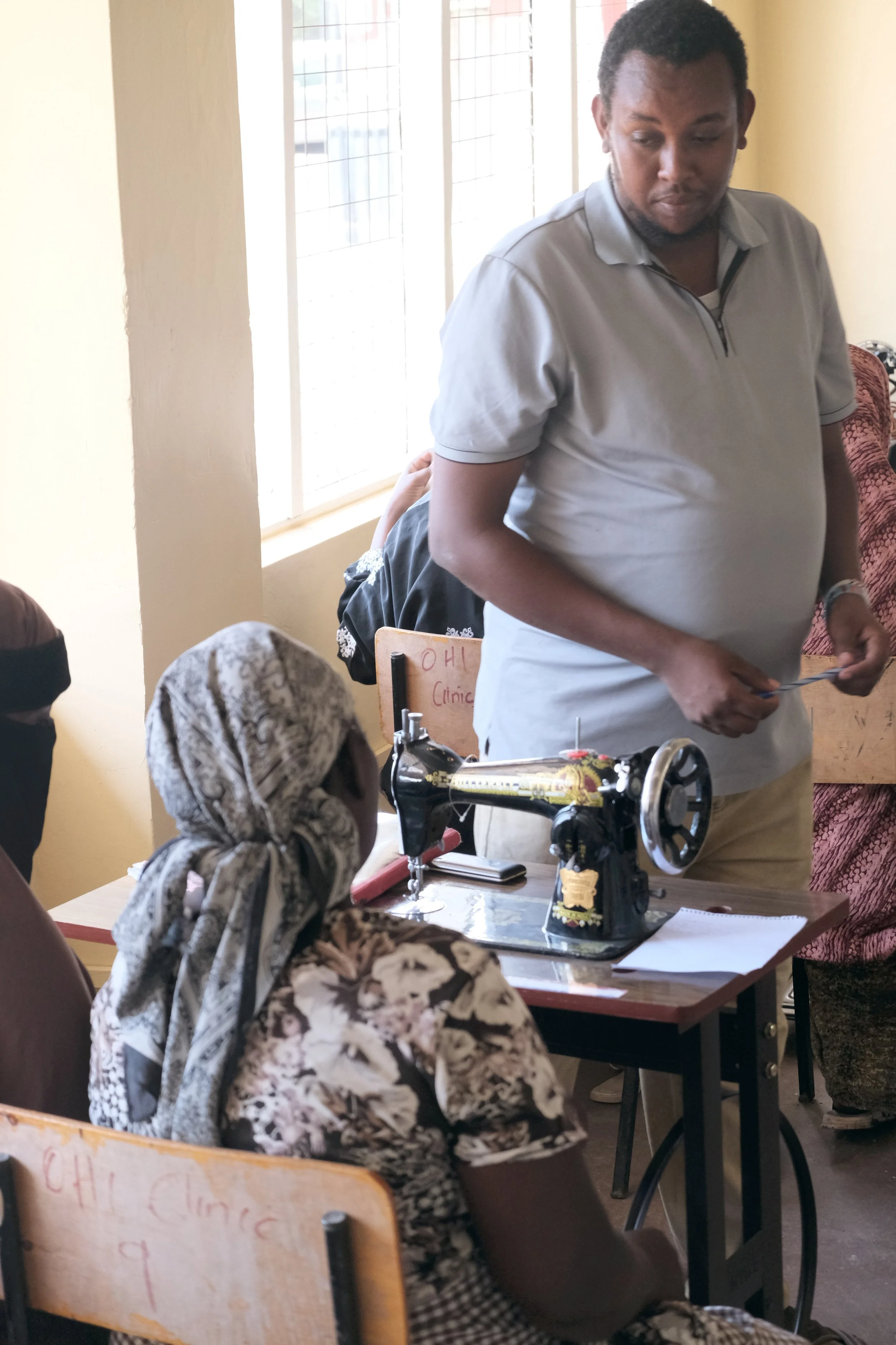 Learning Sewing Skills