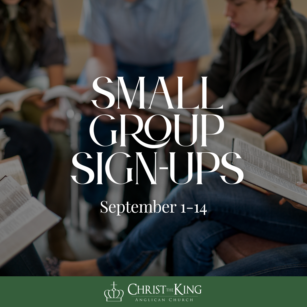 Small Group Sign-Ups