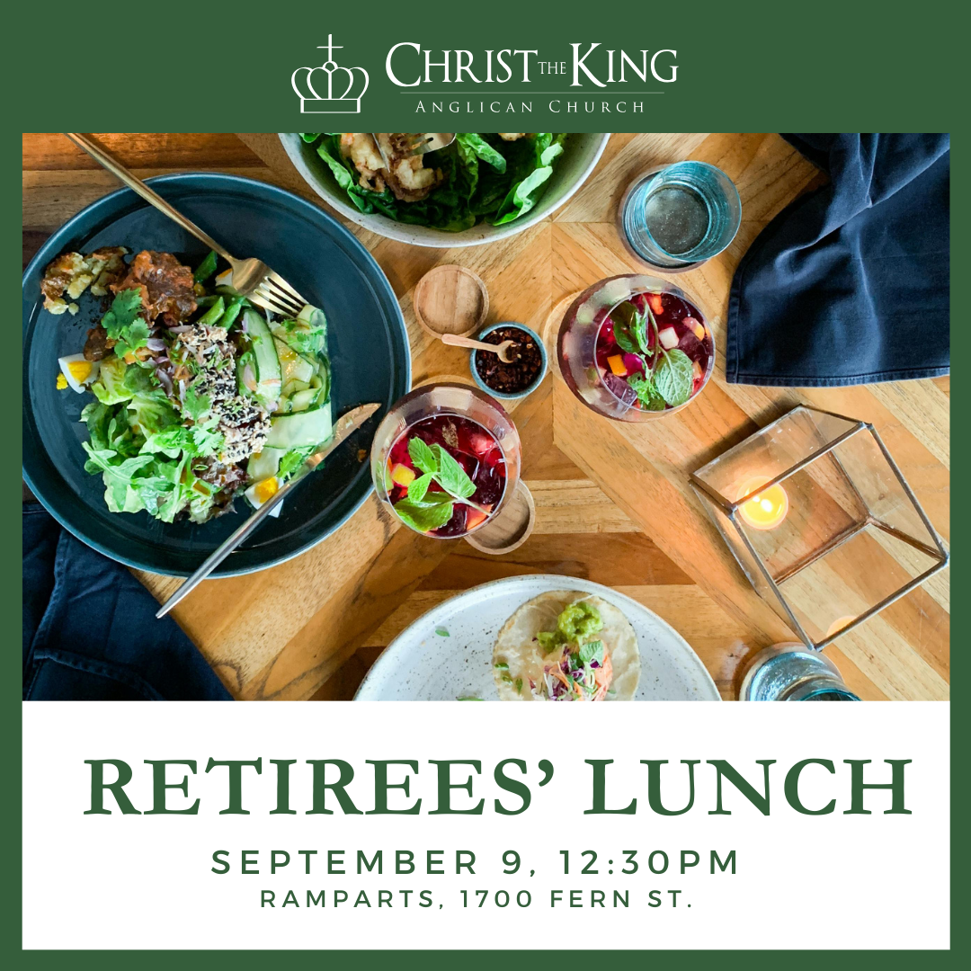 Retirees’ Lunch
