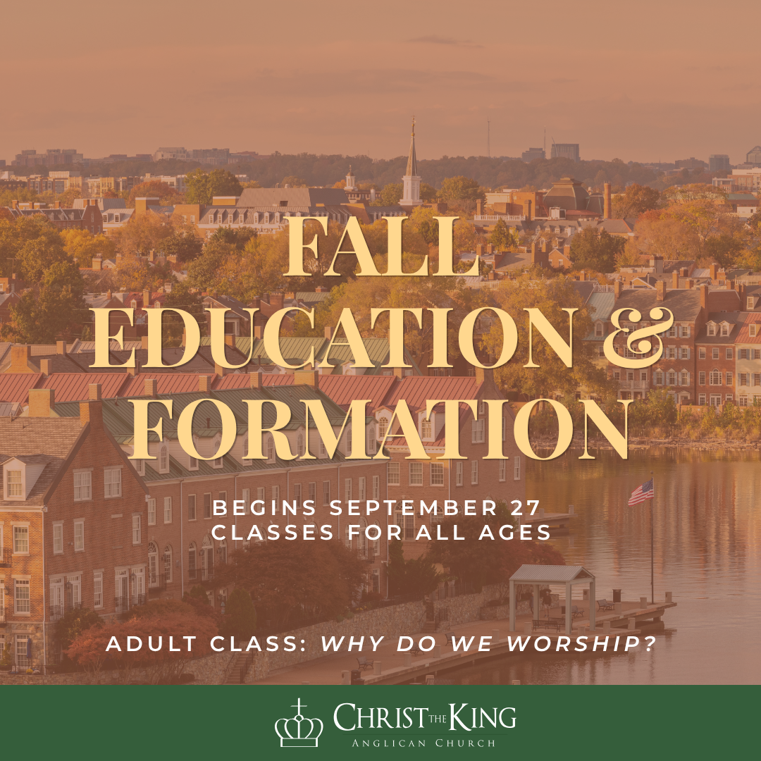 Fall Education &amp; Formation 