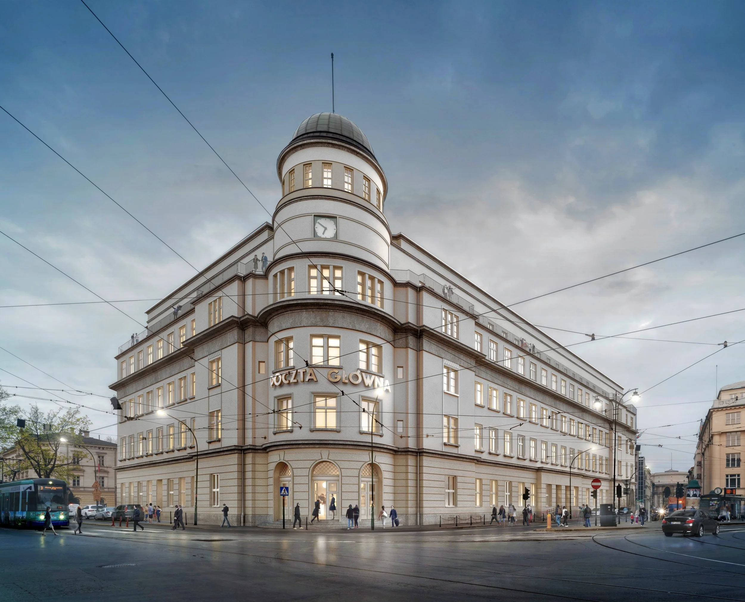 Nowe życie Głównego Urzędu Pocztowego w centrum Krakowa