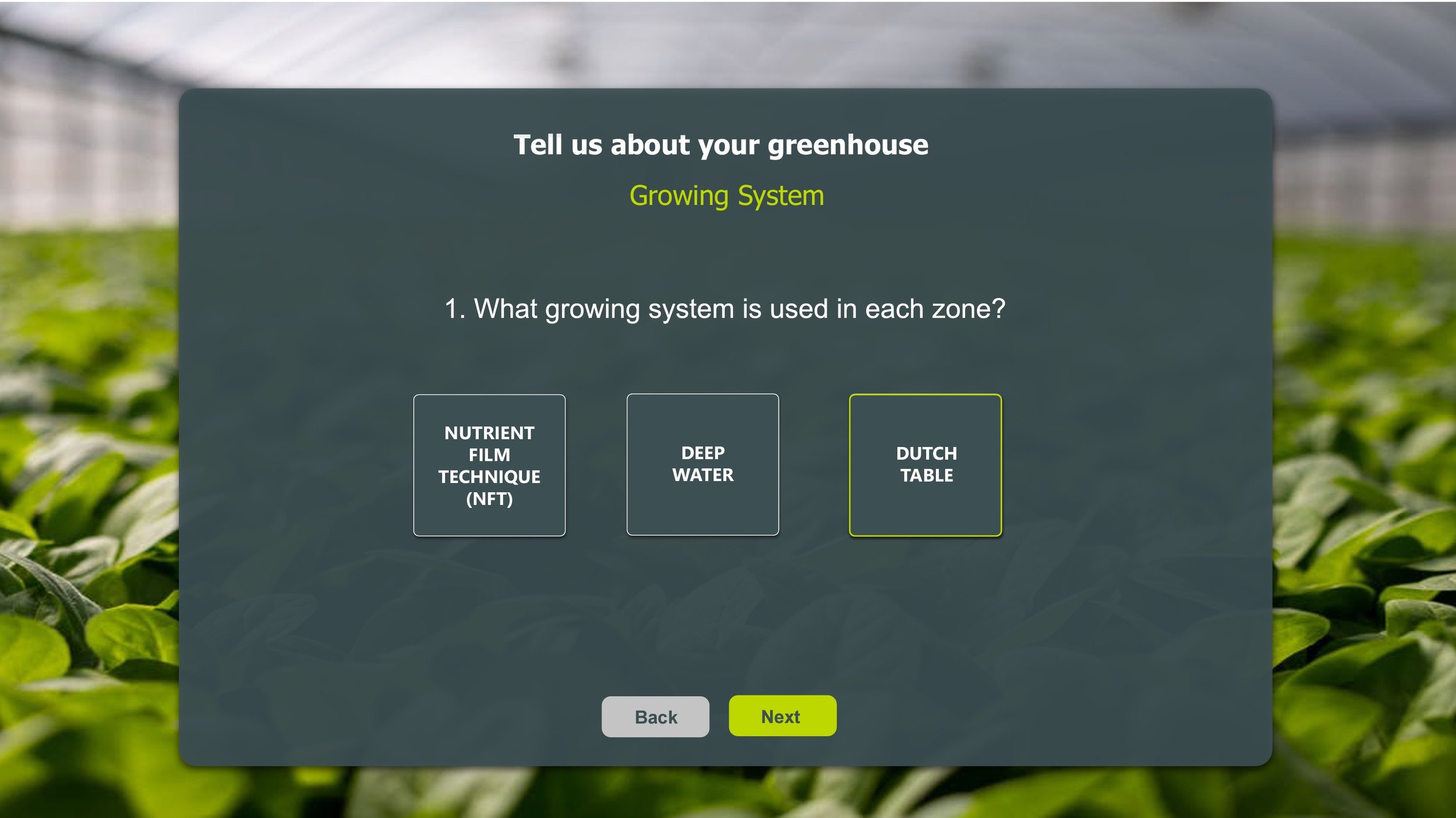 Greenhouse Management Software