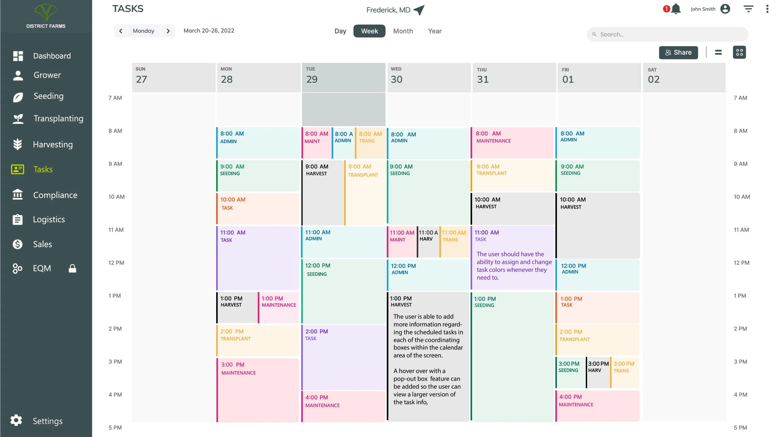Task Calendar