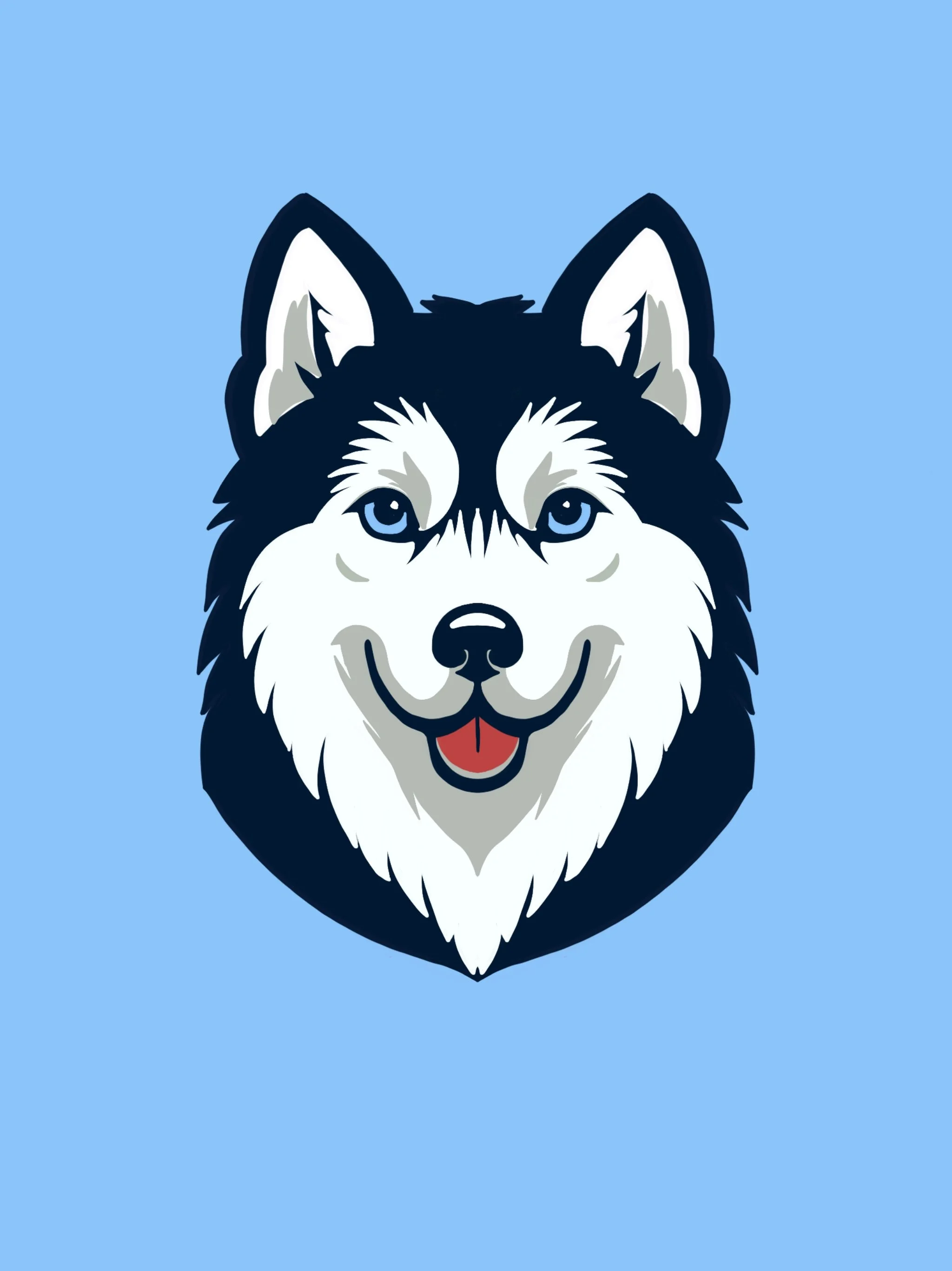 Husky face 