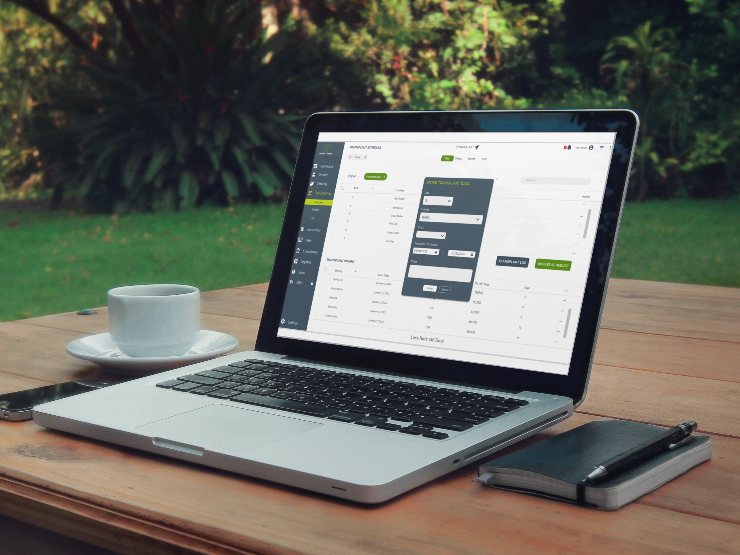 Greenhouse Management Software 
