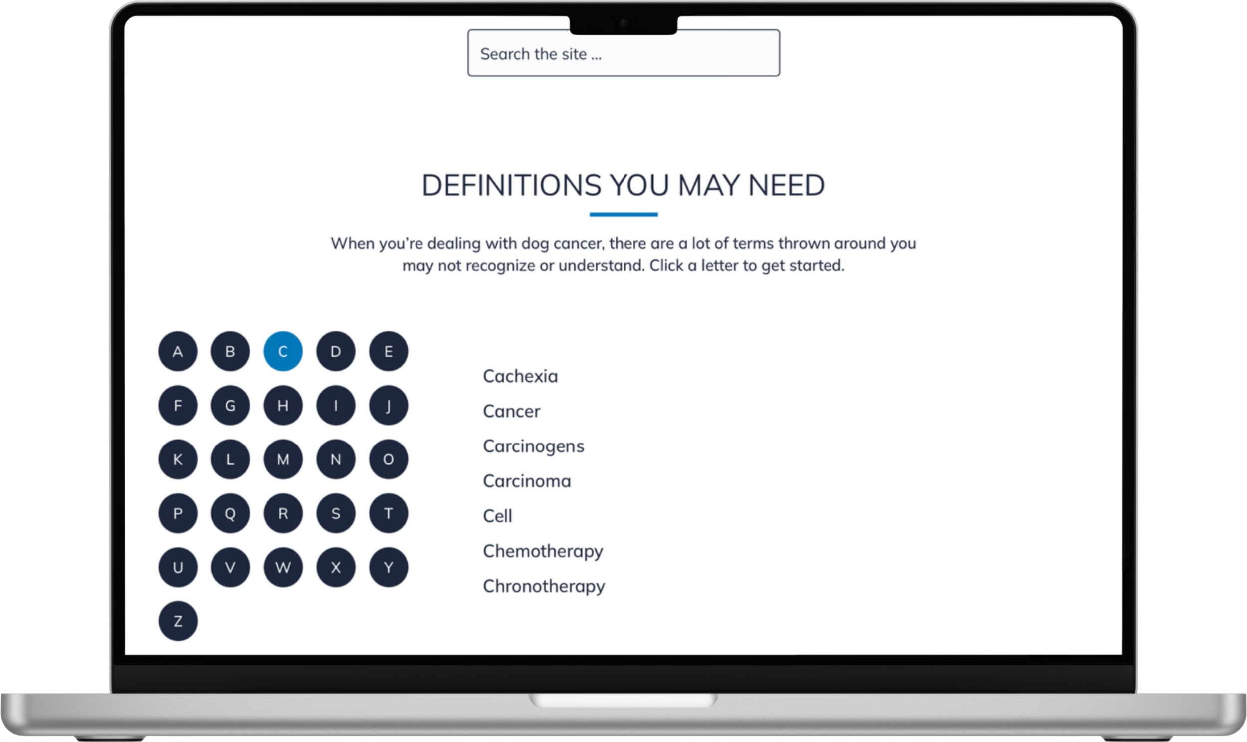 Dogcancer.com Definition Page